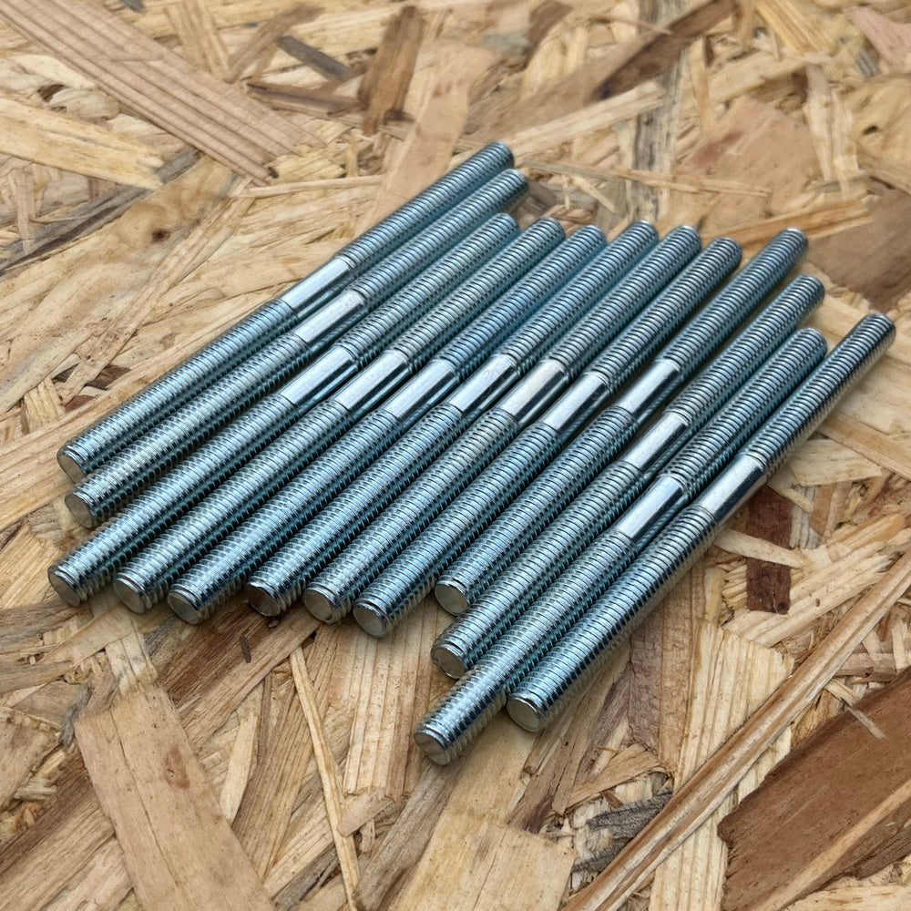 Gewindestangen M8 x 160 mm Stahl verzinkt Gewin Doppelschraube