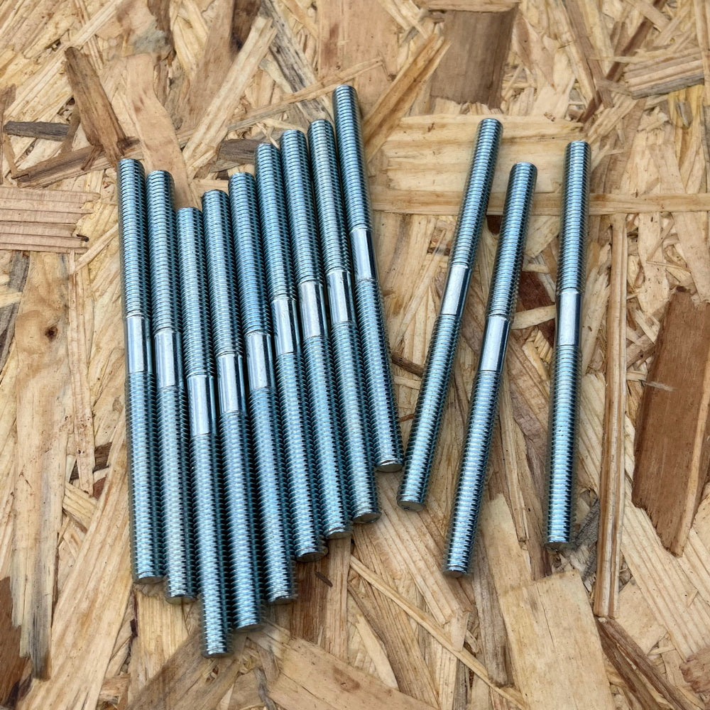Gewindestangen M8 x 160 mm Stahl verzinkt Gewin Doppelschraube