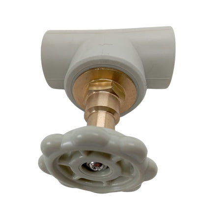 PPR Fittings: Absperrschieber Schweißtechnik PP-R Rohrfitting Polypropylen Fitting geeignet für Trinkwasser