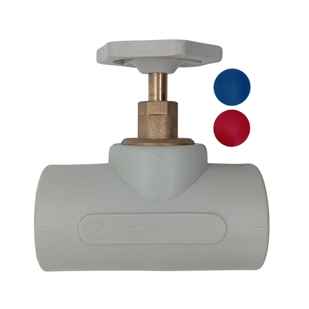 Hochwertige PPR-Fitting Absperrschieber für Trinkwasser, Heizungsanlagen, Landwirtschaft, Industrie und mehr.