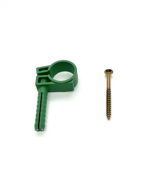 Dübel Klemmschelle Kunststoff Rohrschellen mit Dübel Rohrclip Rohrklemme