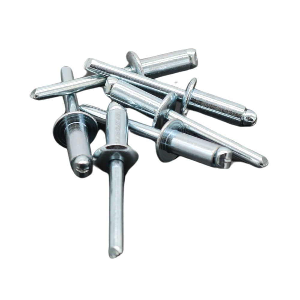 Flachkopf-Blindniet Stahl verzinkt 6.4 x 15 MM