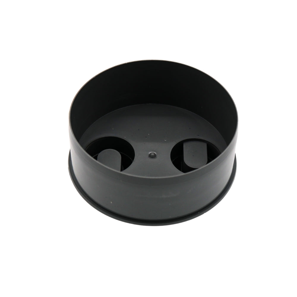 Abwasser Rohrbelüfter 110 mm PP Rohrbelüfter Belüftungsventil für Sanitäranlagen Häusliches Abwassersystem Aerator Drainage-Belüftungssystem Geruchsbeseitigung Grau