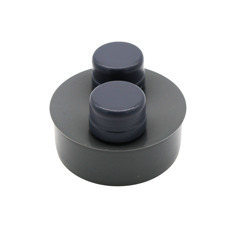 Abwasser Rohrbelüfter 110 mm PP Rohrbelüfter Belüftungsventil für Sanitäranlagen Häusliches Abwassersystem Aerator Drainage-Belüftungssystem Geruchsbeseitigung Grau