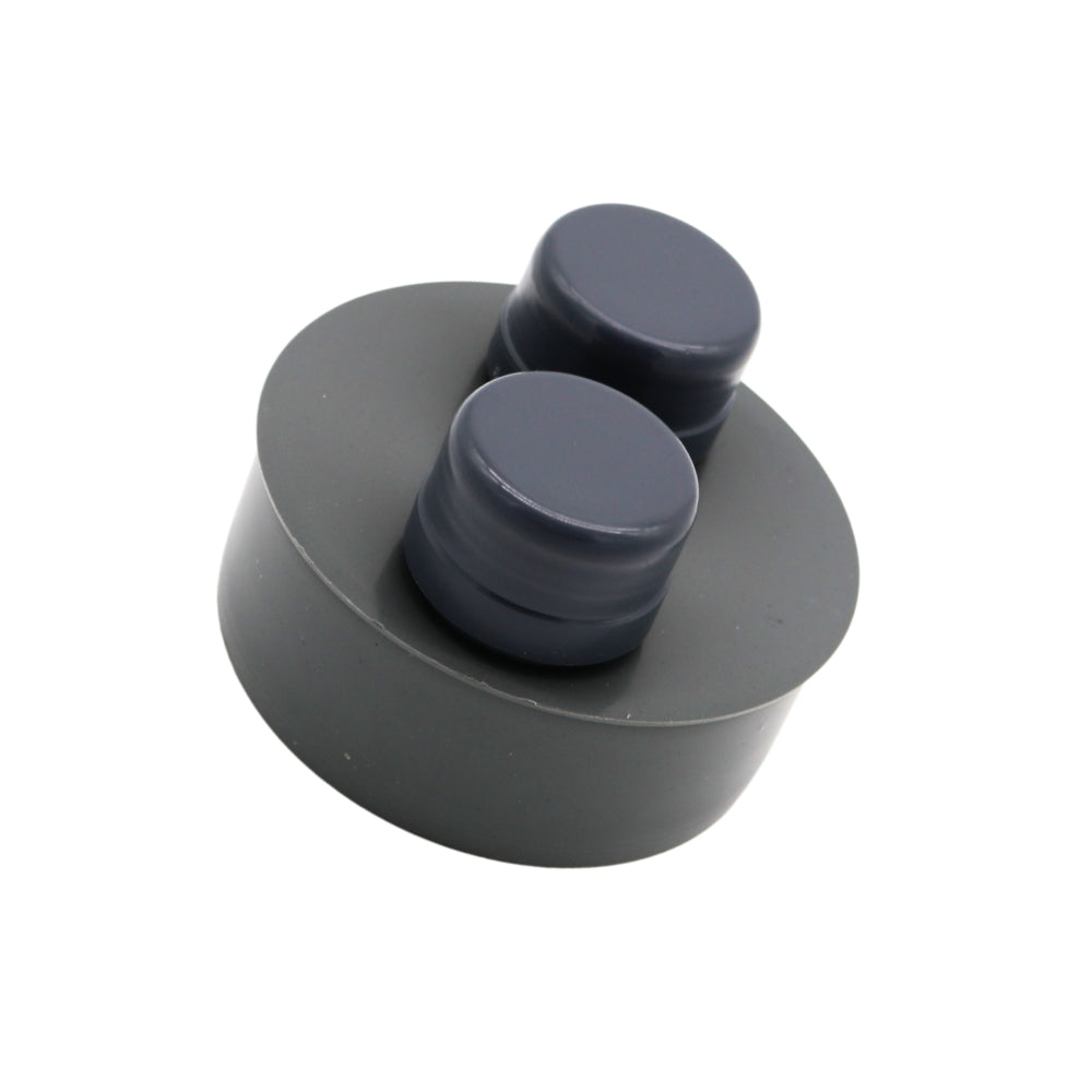 Abwasser Rohrbelüfter 110 mm PP Rohrbelüfter Belüftungsventil für Sanitäranlagen Häusliches Abwassersystem Aerator Drainage-Belüftungssystem Geruchsbeseitigung Grau
