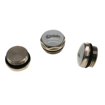 Kühlerverschluss 1/2" mit O-Ring, weiß,  Kühlerstecker - 10 Stück
