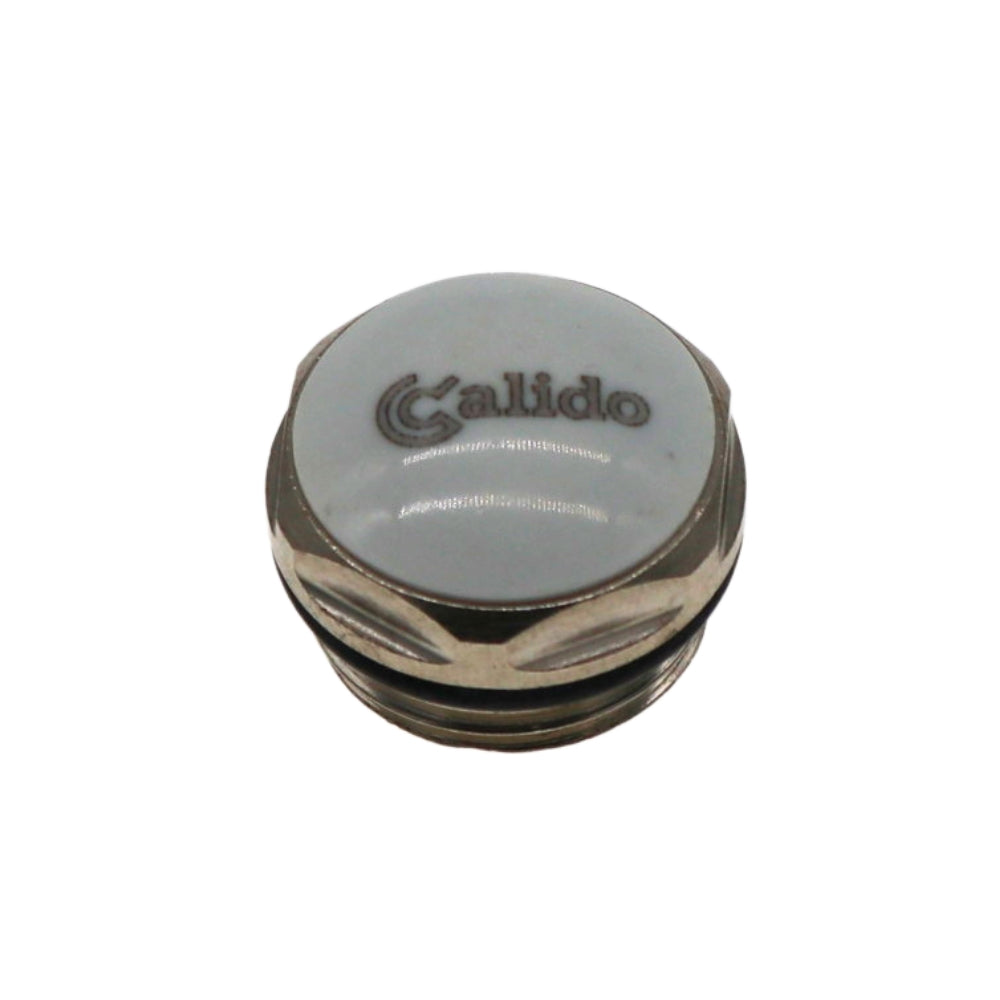 Kühlerverschluss 1/2" mit O-Ring, weiß,  Kühlerstecker - 10 Stück