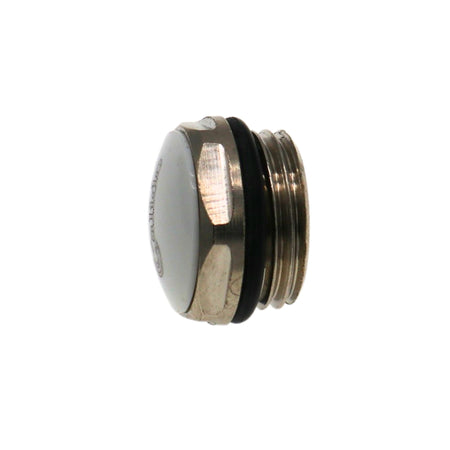 Kühlerverschluss 1/2" mit O-Ring, weiß,  Kühlerstecker - 10 Stück