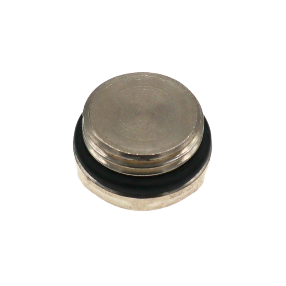 Kühlerverschluss 1/2" mit O-Ring, weiß, Kühlerstecker - 10 Stück