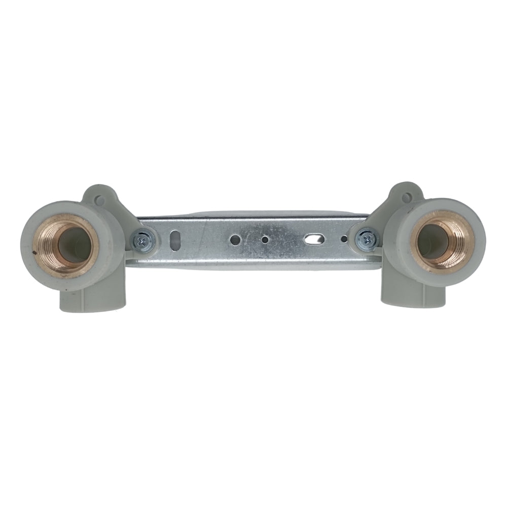 PPR Fittings: Montageeinheit 20 mm. * 1/2" - 150 mm. Schweißtechnik PP-R.