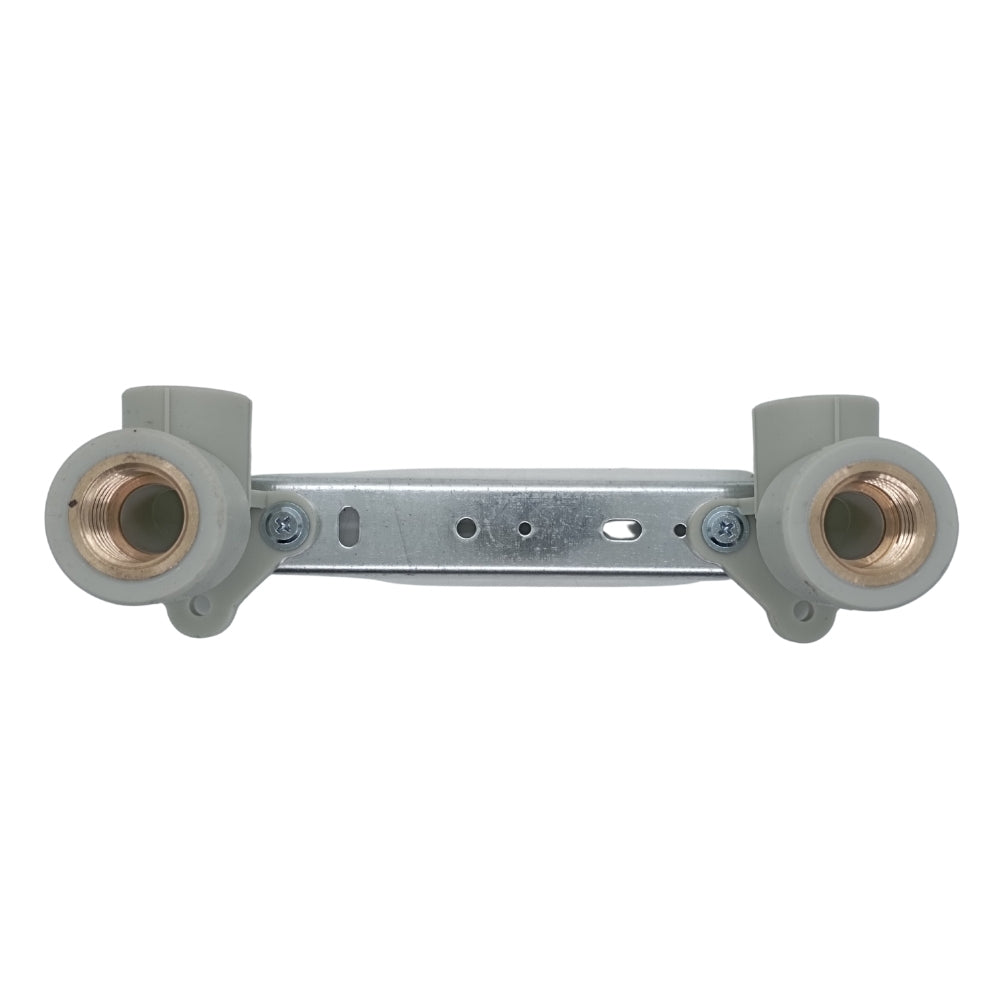 PPR Fittings: Montageeinheit 20 mm. * 1/2" - 150 mm. Schweißtechnik PP-R.