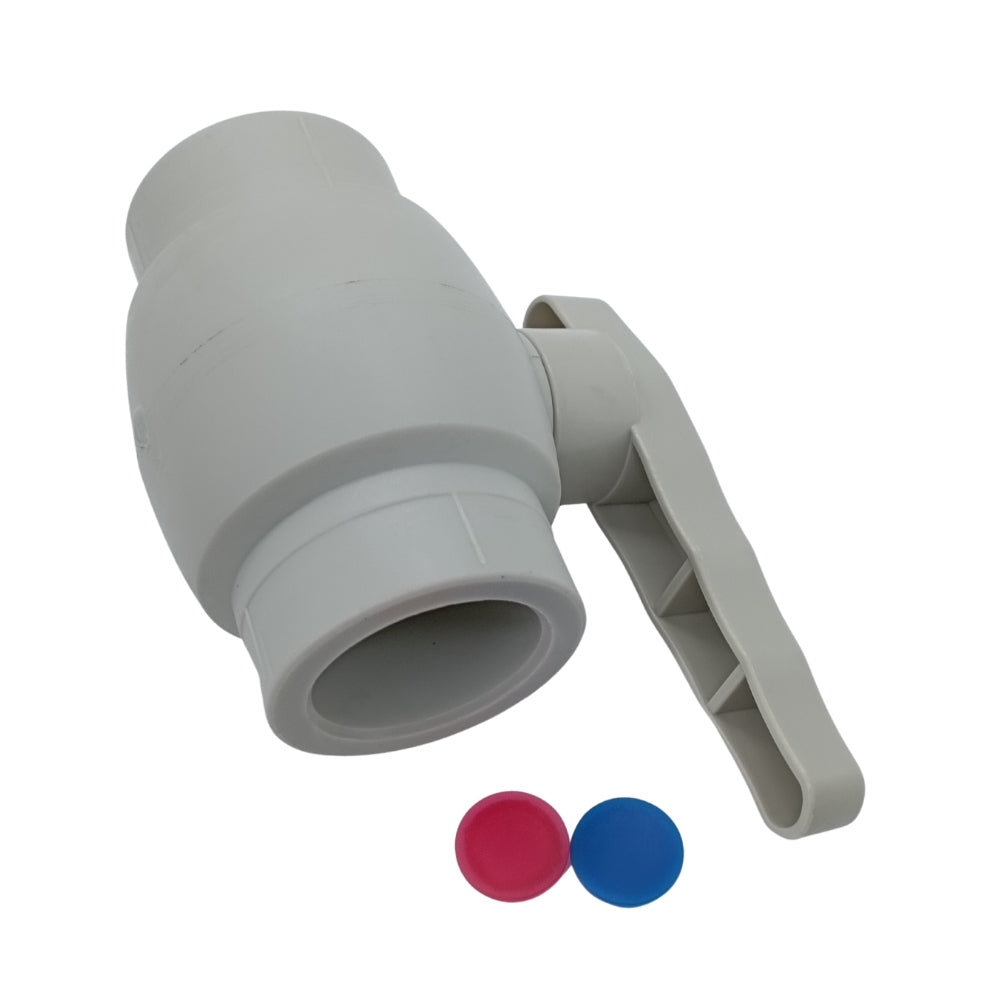 PPR Fittings: Kugelhahn Rohr Schweißtechnik PP-R Rohrfitting Polypropylen Fitting geeignet für Trinkwasser