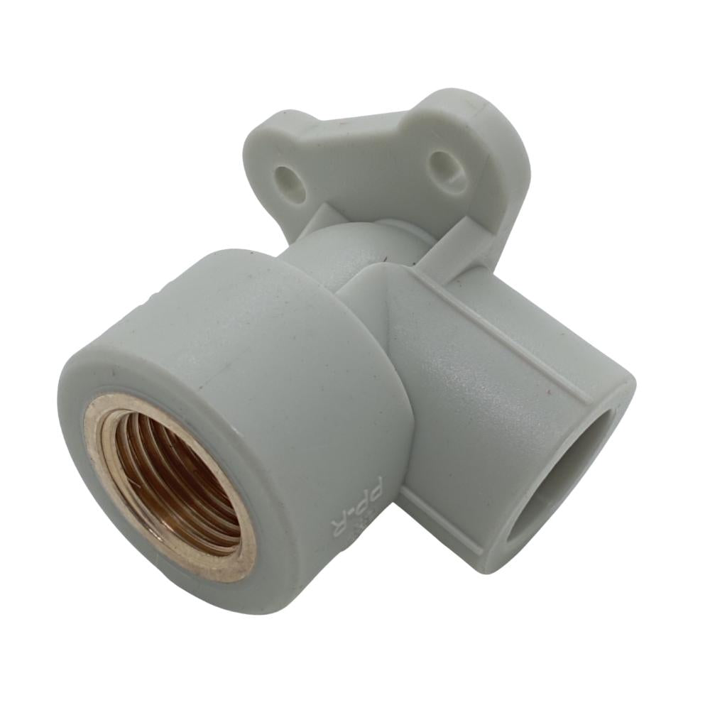PPR Fittings: Wandscheibe IG-IG Rohr Schweißtechnik PP-R Rohrfitting Polypropylen Fitting