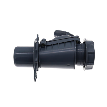 Rückstauverschluss 50 MM ( B ) aus Kunststoff Grau, Rückschlagklappe Rückstauventil Froschklappe Abfluss Abwasser