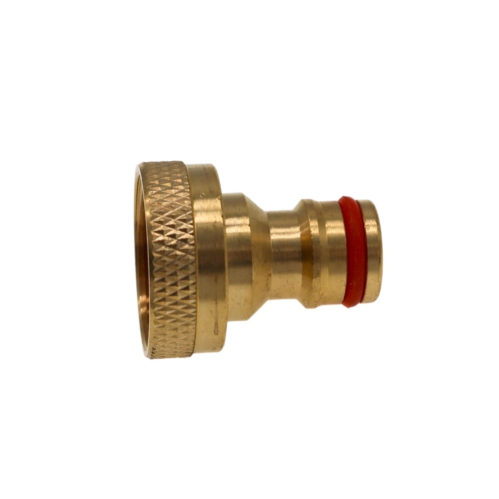 Schnellanschluss 3/4"x15 für Ablaufventil, Messing Schlauchverbinder