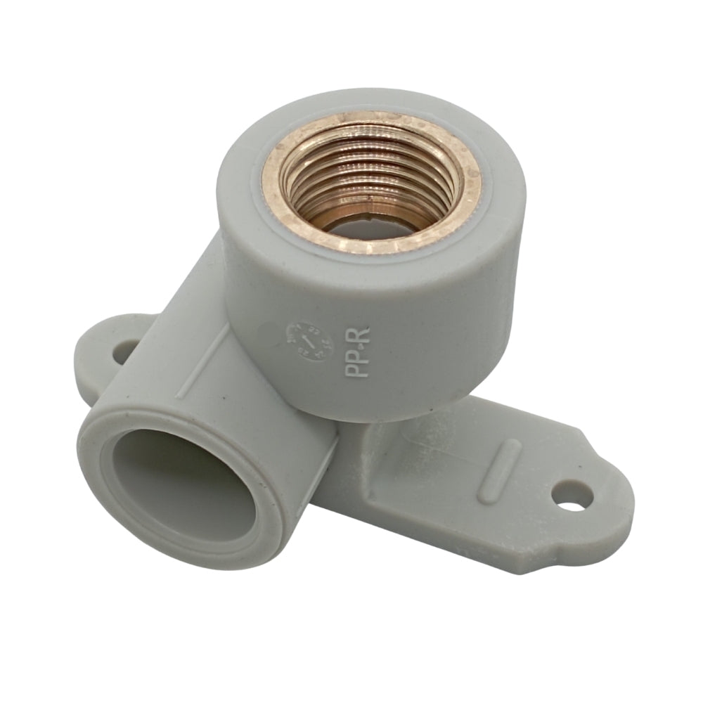 PPR Fittings: T-Stück mit Hahnanschluss 20*20 mm*1/2". Rohr Schweißtechnik PP-R.