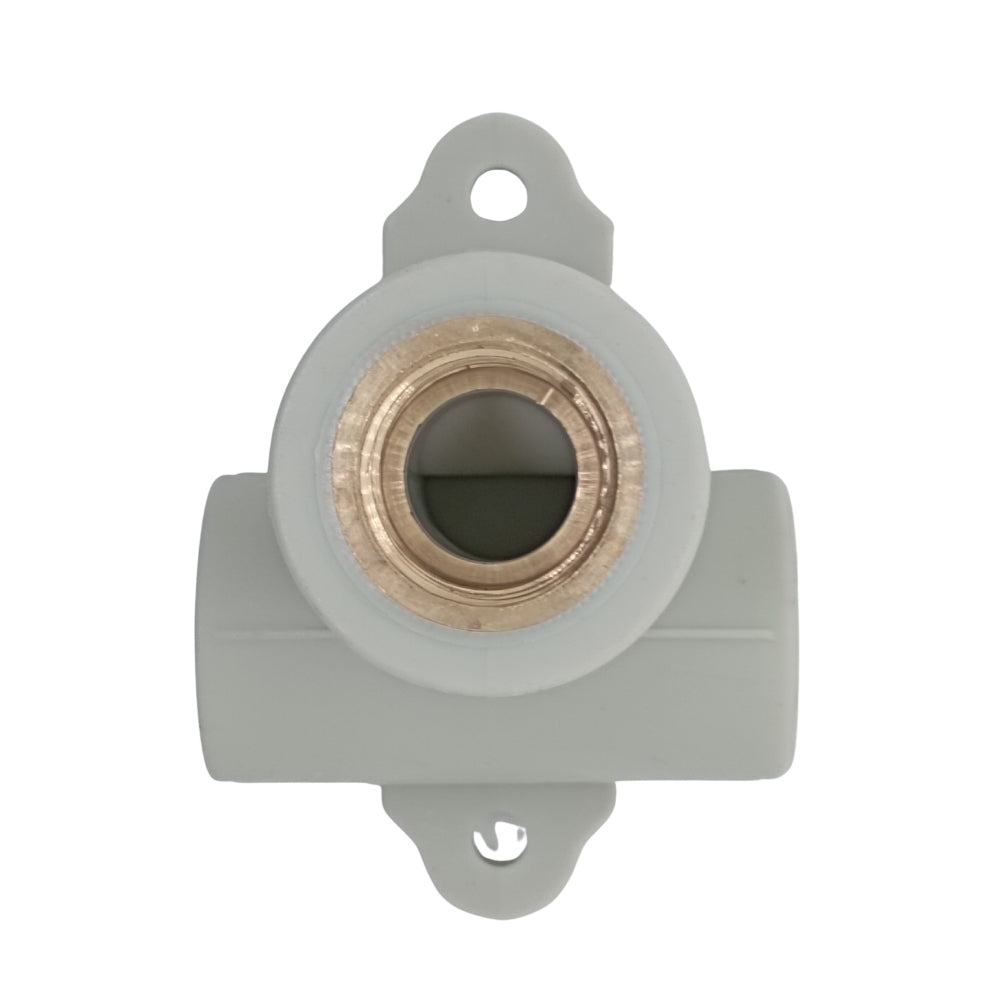 PPR Fittings: T-Stück mit Hahnanschluss 20*20 mm*1/2". Rohr Schweißtechnik PP-R.