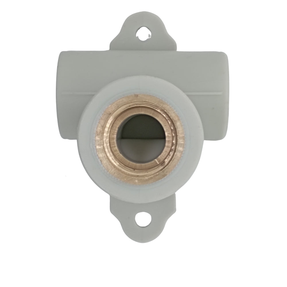 PPR Fittings: T-Stück mit Hahnanschluss 20*20 mm*1/2". Rohr Schweißtechnik PP-R.