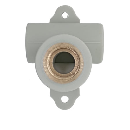 PPR Fittings: T-Stück mit Hahnanschluss 20*20 mm*1/2". Rohr Schweißtechnik PP-R.