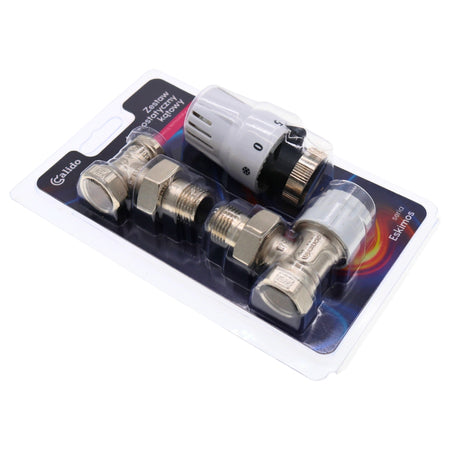 Winkel-Thermostat-Set 1/2″ – M30x1,5 mit BIANCA-Thermostatkopf