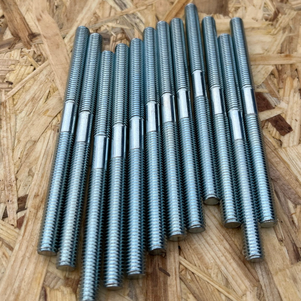 Gewindestangen M8 x 160 mm Stahl verzinkt Gewin Doppelschraube