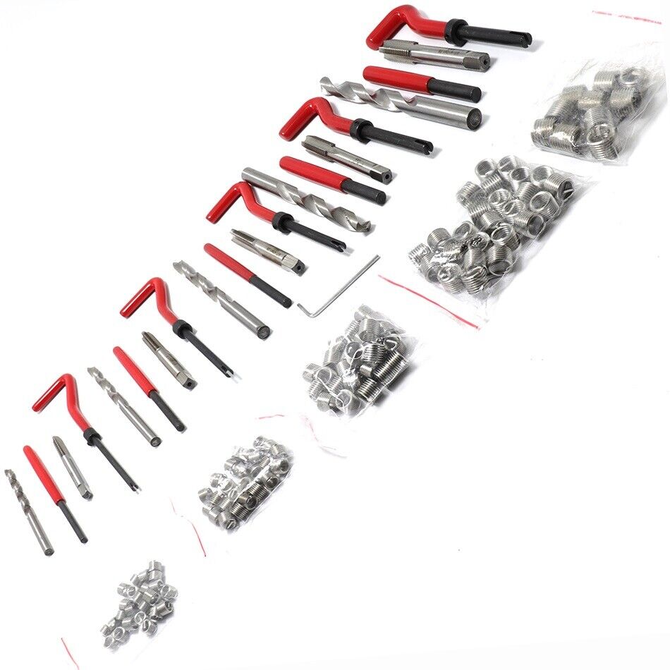 131x Gewinde Reparatursatz Reperatur Set Helicoil Instandsetzung Kit M5 - M12