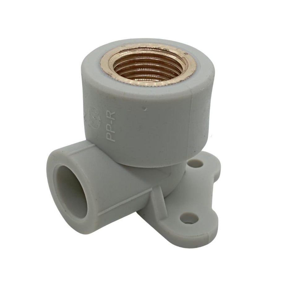 PPR fittings: wall washer IG-IG. Pipe welding technology PP-R