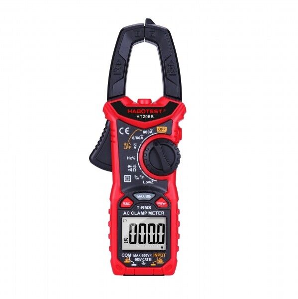 Digital Klemmmesser HABOTEST HT206B RMS AC 600A 600V Multimeter