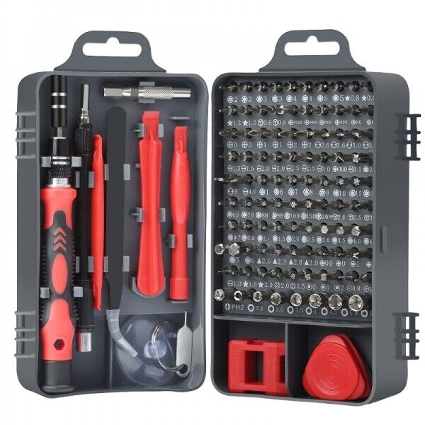 Feinmechaniker Mini Schraubendreher Set Reparaturset 112 in 1 mit Magnetbits