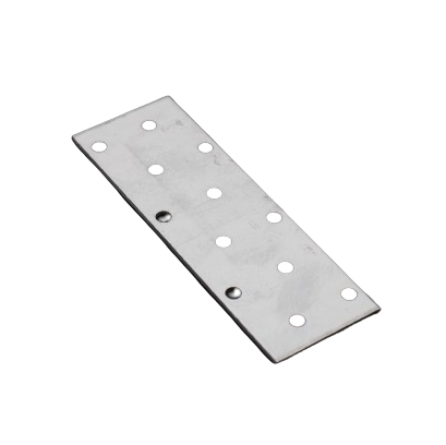 Flachverbinder Lochblech 140x55x2.5 MM, Lochplatten fur Holz, Universal Klammern für Holzbefestigung Verbindung Reparatur Verbinder Montageplatten - 5 Stück.