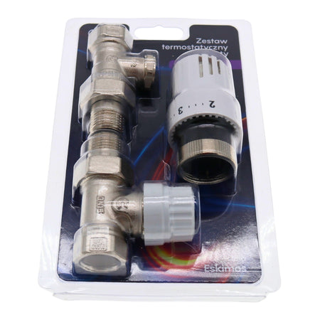 Gerades Thermostatset 1/2″ – M30x1,5 mit BIANCA-Thermostatkopf