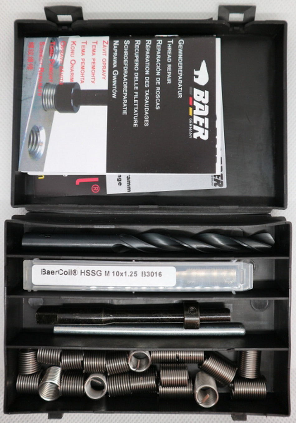 Gewindereparatur-Satz M 10x1,25 BaerCoil - Antip Tools