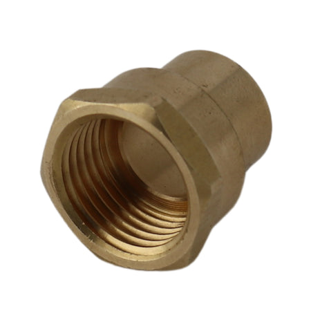 Messing Muffe 15 x 1/2" Trinkwasser geeignet Gewindefitting, Messing Fitting