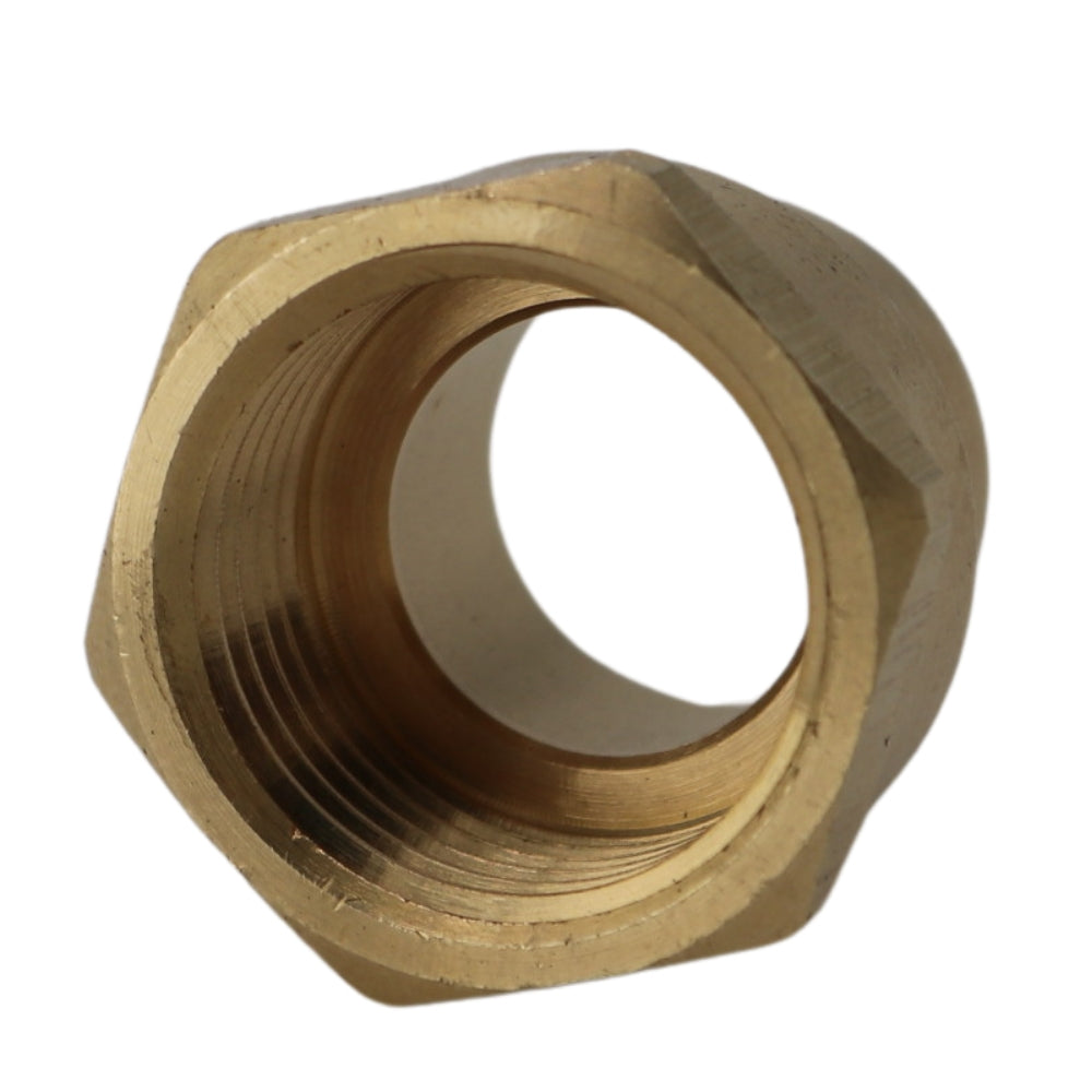 Messing Muffe 15 x 1/2" Trinkwasser geeignet Gewindefitting, Messing Fitting