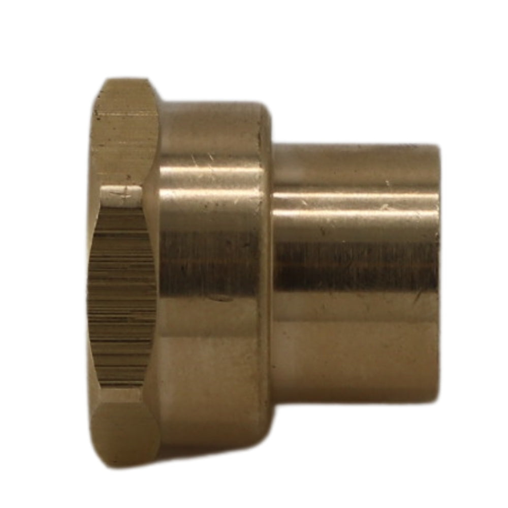 Messing Muffe 15 x 1/2" Trinkwasser geeignet Gewindefitting, Messing Fitting