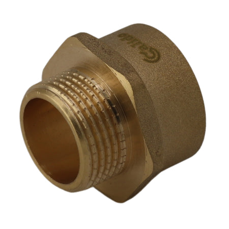 Messingnippel 18 x 1/2"  Trinkwasser geeignet Gewindefitting,  Messing Fitting
