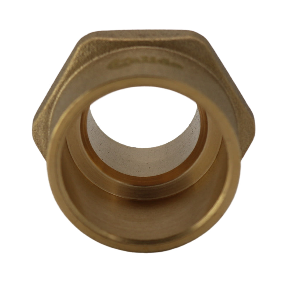 Messingnippel 18 x 1/2"  Trinkwasser geeignet Gewindefitting,  Messing Fitting