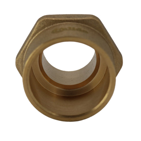 Messingnippel 18 x 1/2"  Trinkwasser geeignet Gewindefitting,  Messing Fitting
