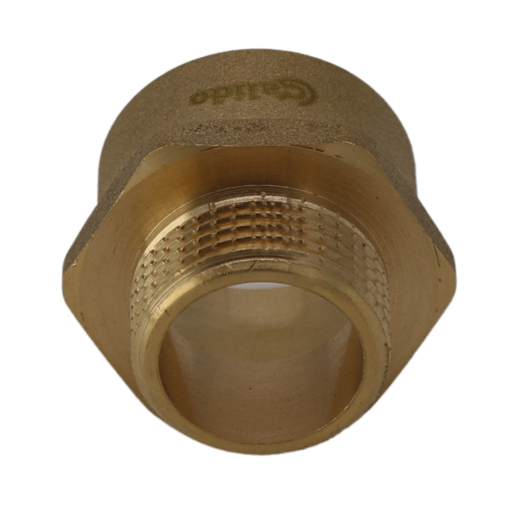 Messingnippel 28 x 1" Trinkwasser geeignet Gewindefitting, Messing Fitting