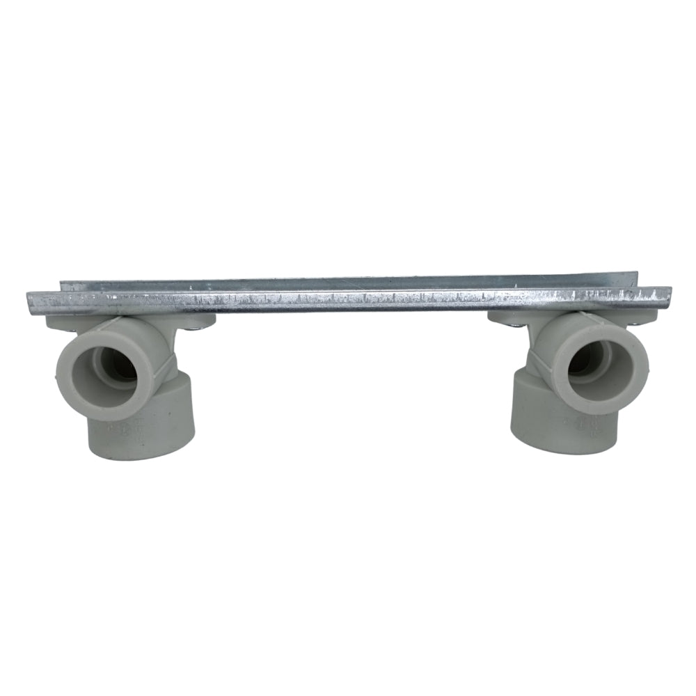 PPR Fittings: Montageeinheit 20 mm. * 1/2" - 150 mm. Schweißtechnik PP-R.