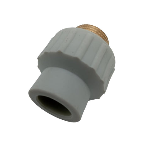 PPR Fittings: Übergang mit AG PPR-Übergang mit Außengewinde Rohr Schweißtechnik PP-R Polypropylen Fitting