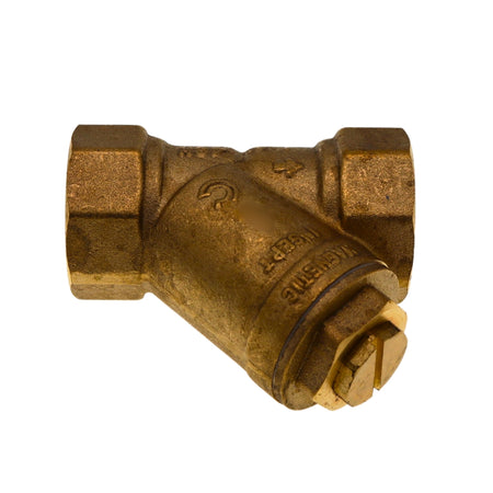 Schmutzfänger 1/2" 3/4" 1" Heizung Wasser Filter Y-Stück Messing mit Magnet Magnet Leitungsfilter Schrägsitz PN 10