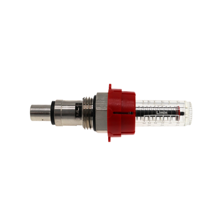 Durchflussmesser 1/2" für Heizkreisverteiler und Fußbodenheizung – Regler für Optimierung der Wärmeverteilung, Durchflussanzeiger 0–3 l/min